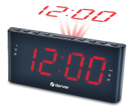 Denver Radiobudzik Denver CPR-710 z projektorem czasu na suficie - 1535086 - zdjęcie 2